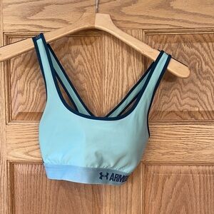 Under Armour Aqua and Teal Sports Bra